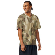 Nordic Leaf Pile Desert CAMO Unisex American Football Jersey
