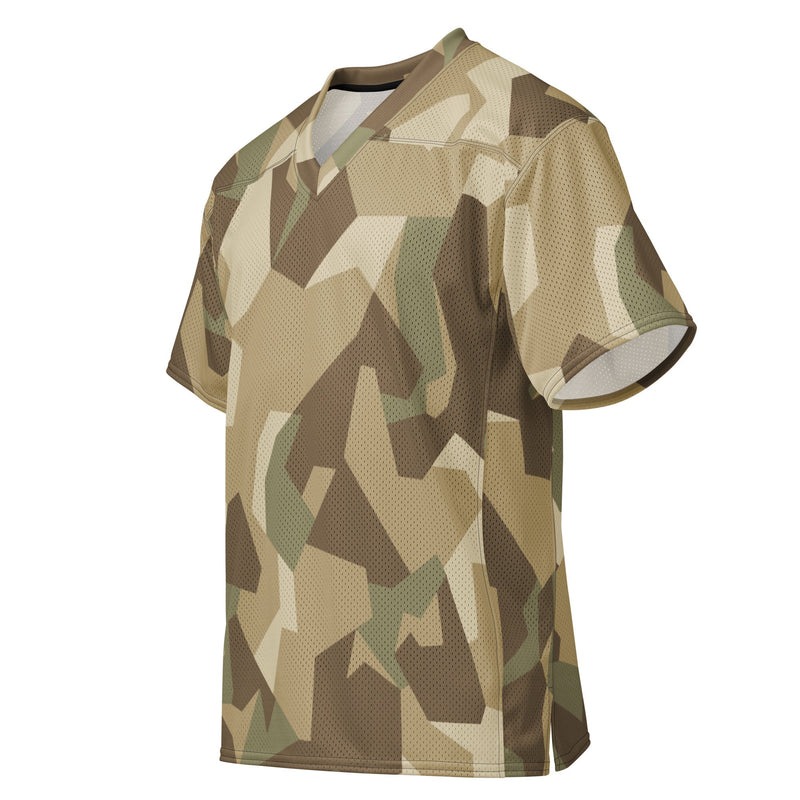 Nordic Leaf Pile Desert CAMO Unisex American Football Jersey