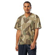 Nordic Leaf Pile Desert CAMO Unisex American Football Jersey