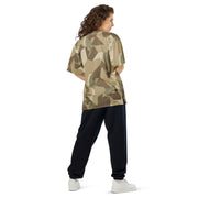 Nordic Leaf Pile Desert CAMO Unisex American Football Jersey