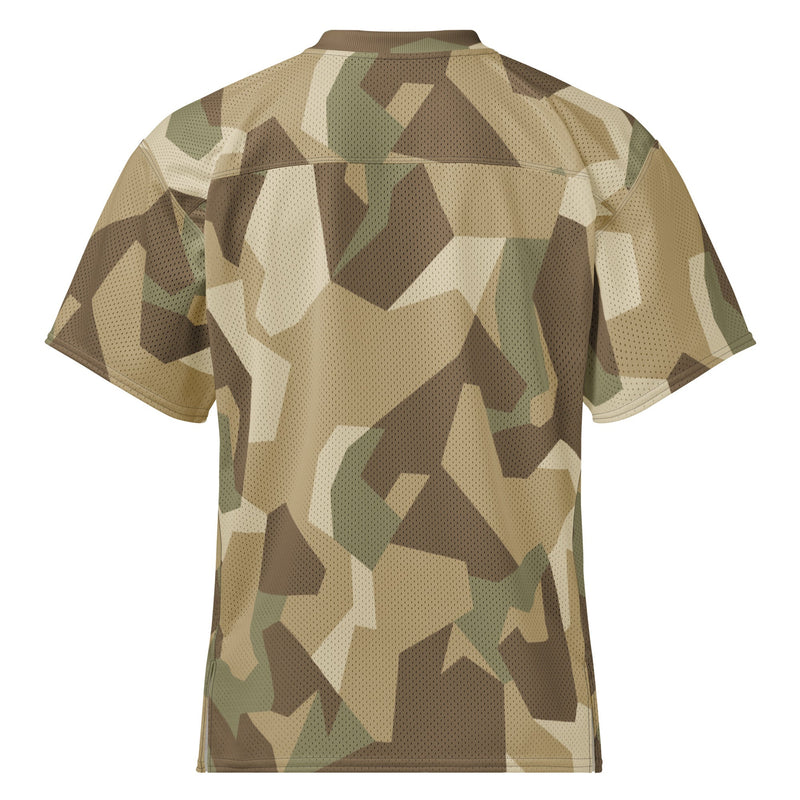 Nordic Leaf Pile Desert CAMO Unisex American Football Jersey
