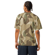 Nordic Leaf Pile Desert CAMO Unisex American Football Jersey
