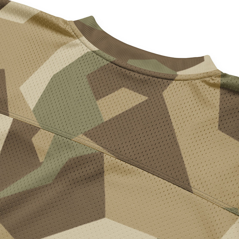 Nordic Leaf Pile Desert CAMO Unisex American Football Jersey