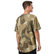 Nordic Leaf Pile Desert CAMO Unisex Baseball Jersey