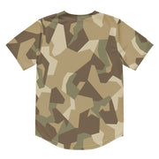 Nordic Leaf Pile Desert CAMO Unisex Baseball Jersey