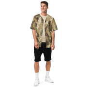 Nordic Leaf Pile Desert CAMO Unisex Baseball Jersey