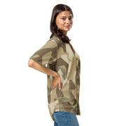 Nordic Leaf Pile Desert CAMO Unisex Baseball Jersey