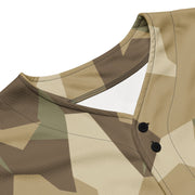 Nordic Leaf Pile Desert CAMO Unisex Baseball Jersey