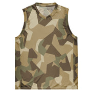 Nordic Leaf Pile Desert CAMO Unisex Basketball Jersey