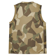 Nordic Leaf Pile Desert CAMO Unisex Basketball Jersey