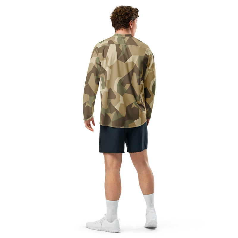 Nordic Leaf Pile Desert CAMO Unisex Hockey Fan Jersey
