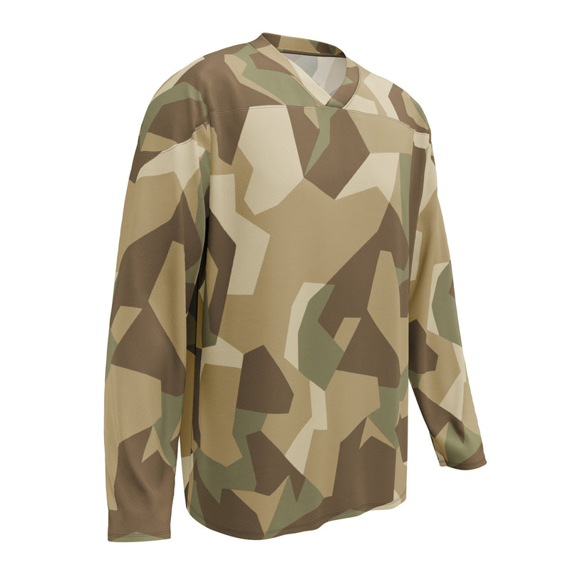 Nordic Leaf Pile Desert CAMO Unisex Hockey Fan Jersey