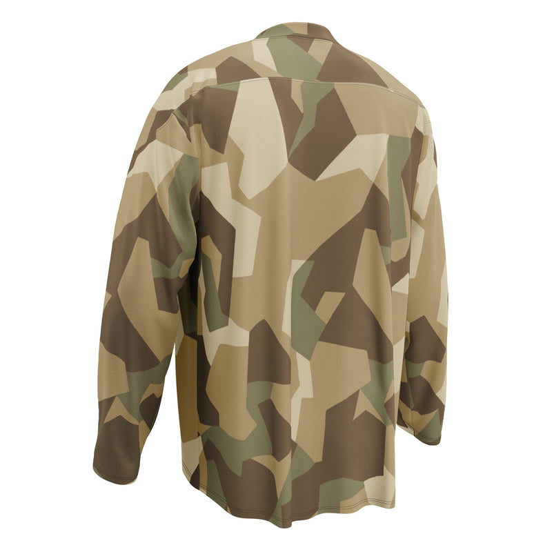 Nordic Leaf Pile Desert CAMO Unisex Hockey Fan Jersey