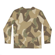 Nordic Leaf Pile Desert CAMO Unisex Long-Sleeve Shirt
