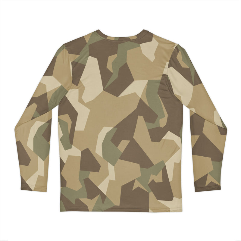 Nordic Leaf Pile Desert CAMO Unisex Long-Sleeve Shirt