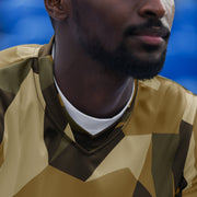 Nordic Leaf Pile Desert CAMO Unisex Sports Jersey