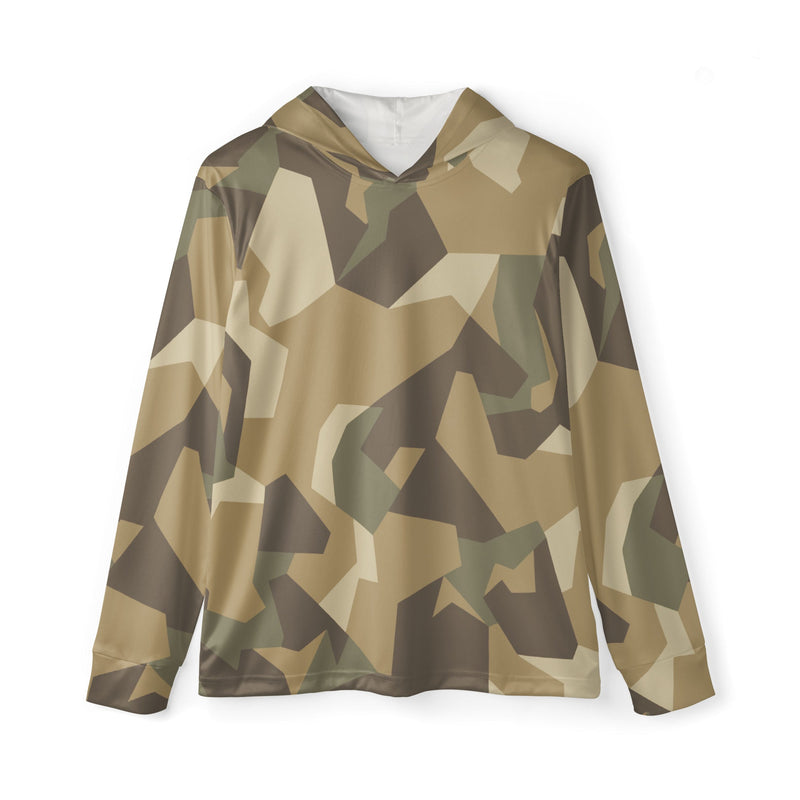 Nordic Leaf Pile Desert CAMO Unisex Sports Warmup Hoodie - XS