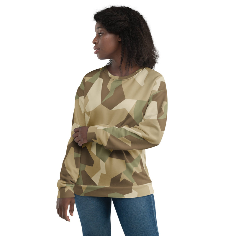 Nordic Leaf Pile Desert CAMO Unisex Sweatshirt