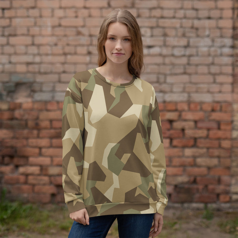 Nordic Leaf Pile Desert CAMO Unisex Sweatshirt