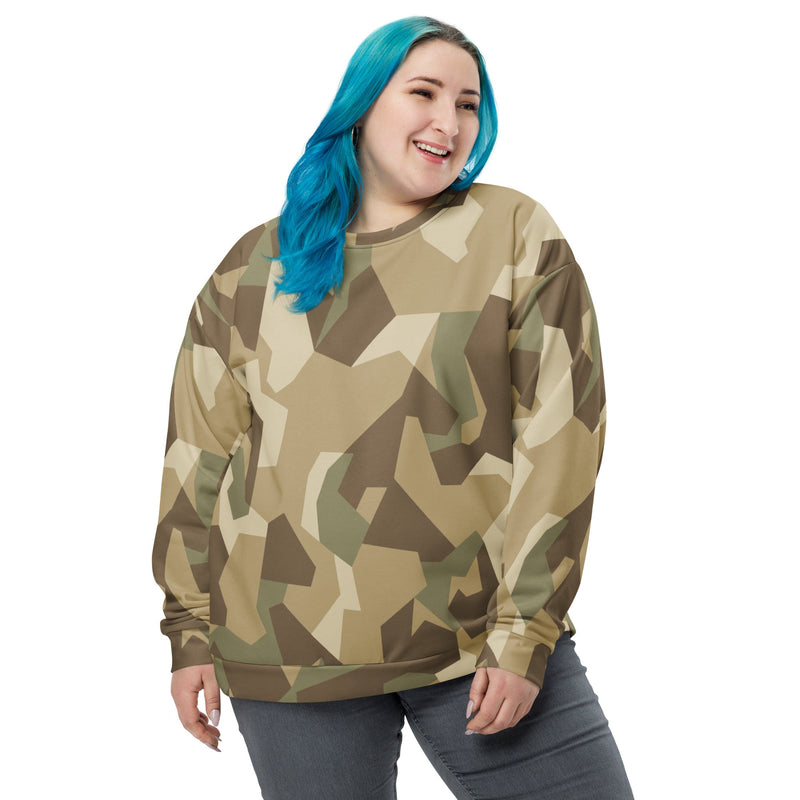 Nordic Leaf Pile Desert CAMO Unisex Sweatshirt