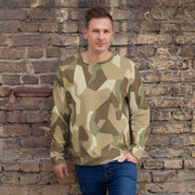 Nordic Leaf Pile Desert CAMO Unisex Sweatshirt - XS