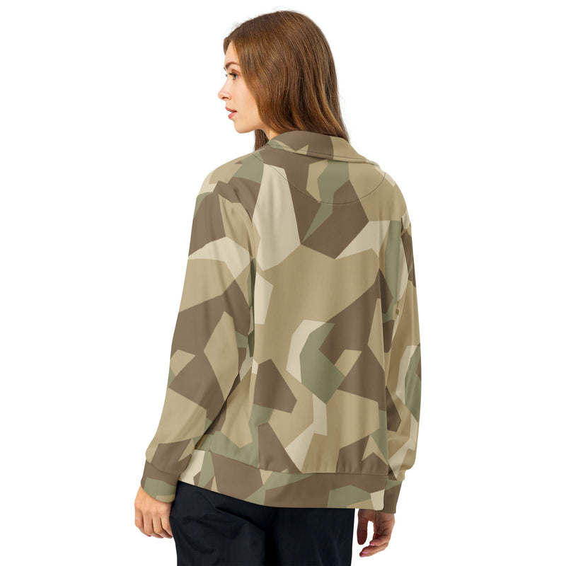 Nordic Leaf Pile Desert CAMO Unisex Track Jacket