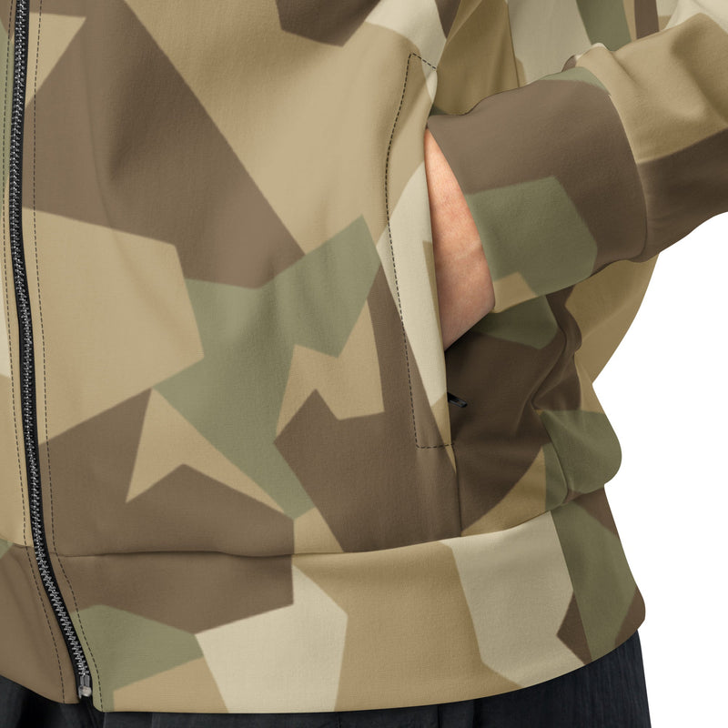 Nordic Leaf Pile Desert CAMO Unisex Track Jacket