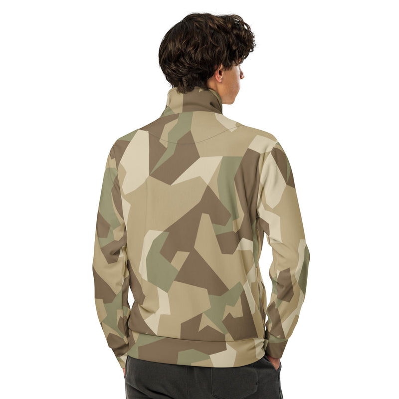 Nordic Leaf Pile Desert CAMO Unisex Track Jacket
