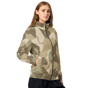 Nordic Leaf Pile Desert CAMO Unisex Track Jacket