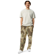 Nordic Leaf Pile Desert CAMO Unisex Wide-Leg Joggers