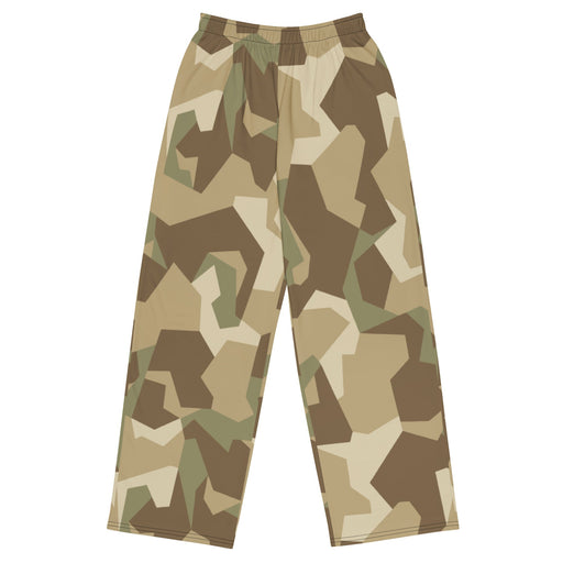 Nordic Leaf Pile Desert CAMO Unisex Wide-Leg Leisure Pants - 2XS - Pant