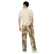 Nordic Leaf Pile Desert CAMO Unisex Wide-Leg Leisure Pants - Pant