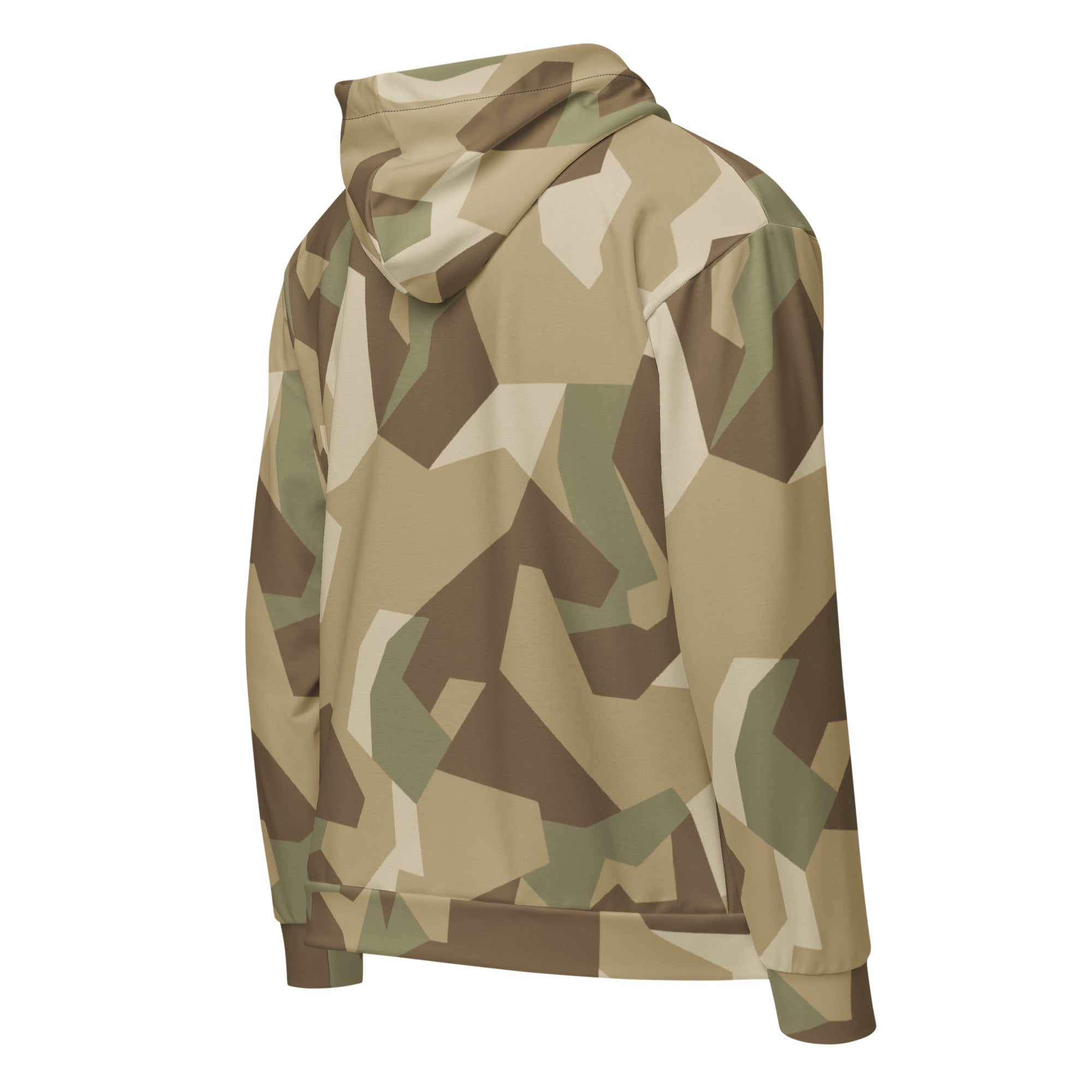 CAMO HQ - Nordic Leaf Pile Desert CAMO Unisex Zip Hoodie