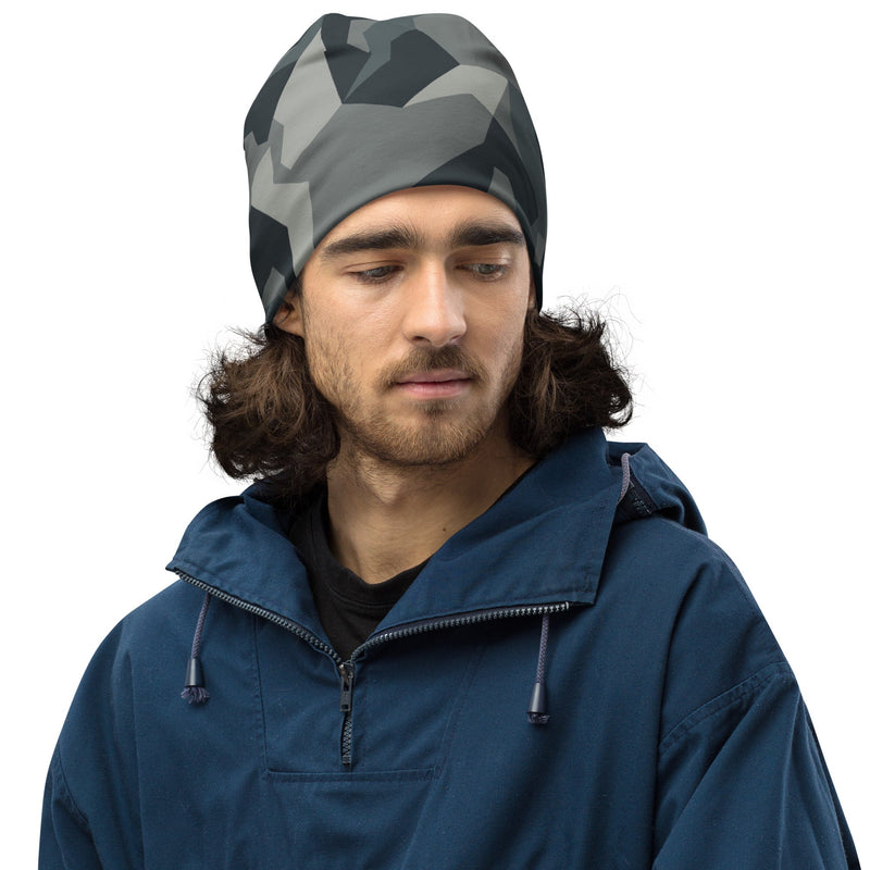 Nordic Leaf Pile Urban CAMO Beanie - Head