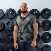 Nordic Leaf Pile Urban CAMO Mens Athletic T-Shirt - XS - Shirt