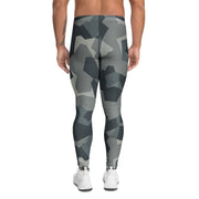 Nordic Leaf Pile Urban CAMO Mens Leggings - Men
