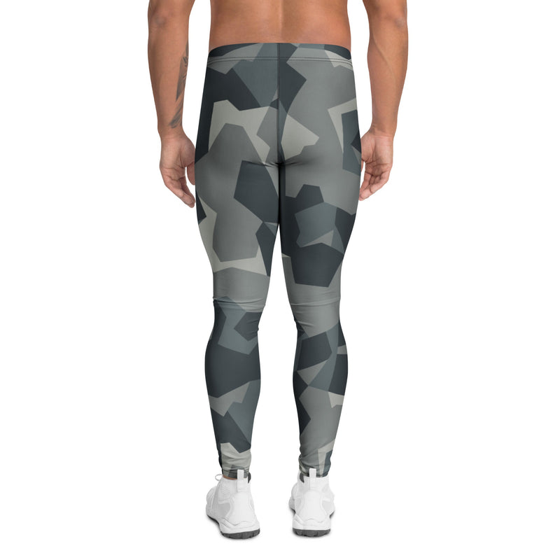 Nordic Leaf Pile Urban CAMO Mens Leggings - Men