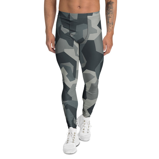 Nordic Leaf Pile Urban CAMO Mens Leggings - XS - Men