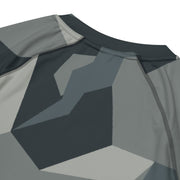 Nordic Leaf Pile Urban CAMO Mens Short-Sleeve Rash Guard - SS