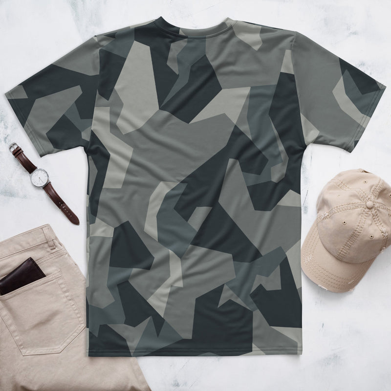 Nordic Leaf Pile Urban CAMO Mens T-Shirt - Shirt - Tee