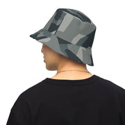 Nordic Leaf Pile Urban CAMO Reversible Bucket Hat - S/M - Head
