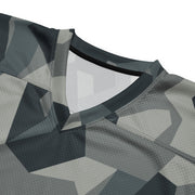 Nordic Leaf Pile Urban CAMO Unisex American Football Jersey