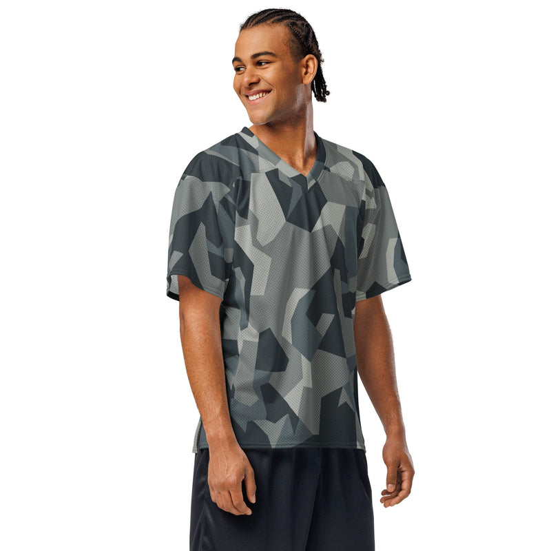 Nordic Leaf Pile Urban CAMO Unisex American Football Jersey