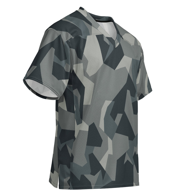 Nordic Leaf Pile Urban CAMO Unisex American Football Jersey
