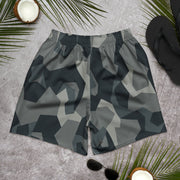 Nordic Leaf Pile Urban CAMO Unisex Athletic Long Shorts
