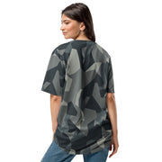 Nordic Leaf Pile Urban CAMO Unisex Baseball Jersey