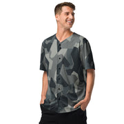 Nordic Leaf Pile Urban CAMO Unisex Baseball Jersey