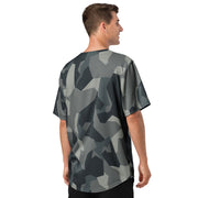 Nordic Leaf Pile Urban CAMO Unisex Baseball Jersey