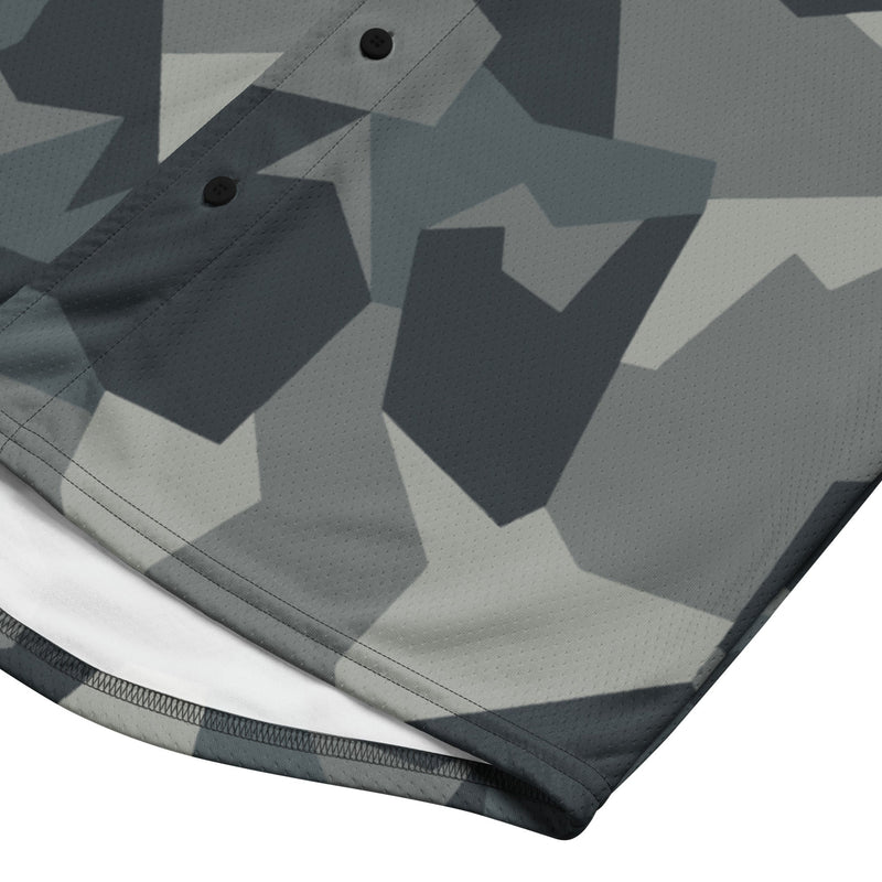 Nordic Leaf Pile Urban CAMO Unisex Baseball Jersey