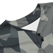 Nordic Leaf Pile Urban CAMO Unisex Baseball Jersey